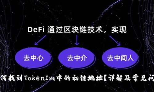 如何找到TokenIm中的初链地址？详解及常见问题