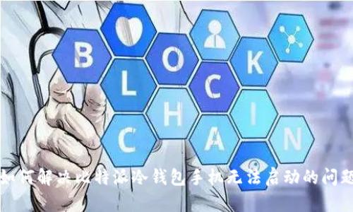 如何解决比特派冷钱包手机无法启动的问题